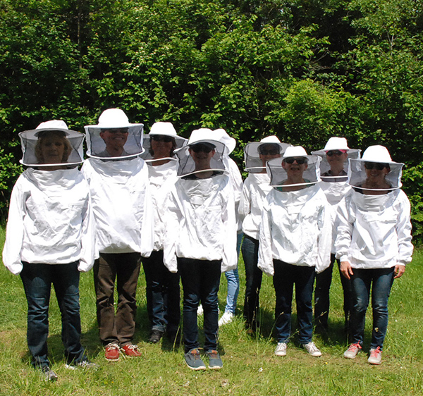 <p>Courvoisier does its part for local bees</p>
