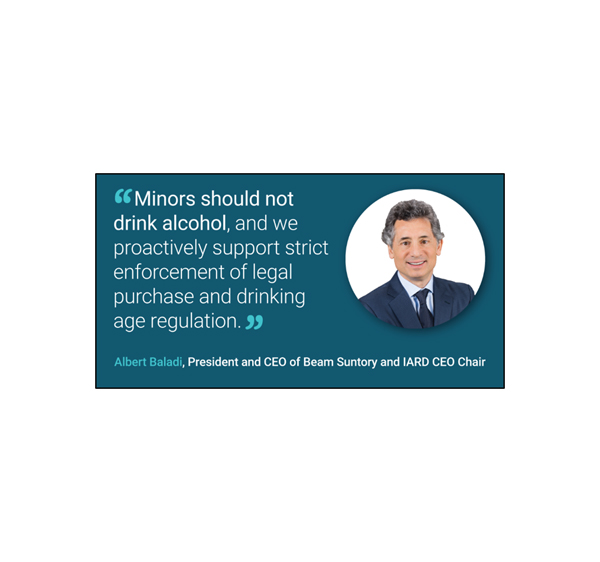 Beer, wine, and spirits will carry age restrictions globally, announce leading producers in new drive against underage drinking