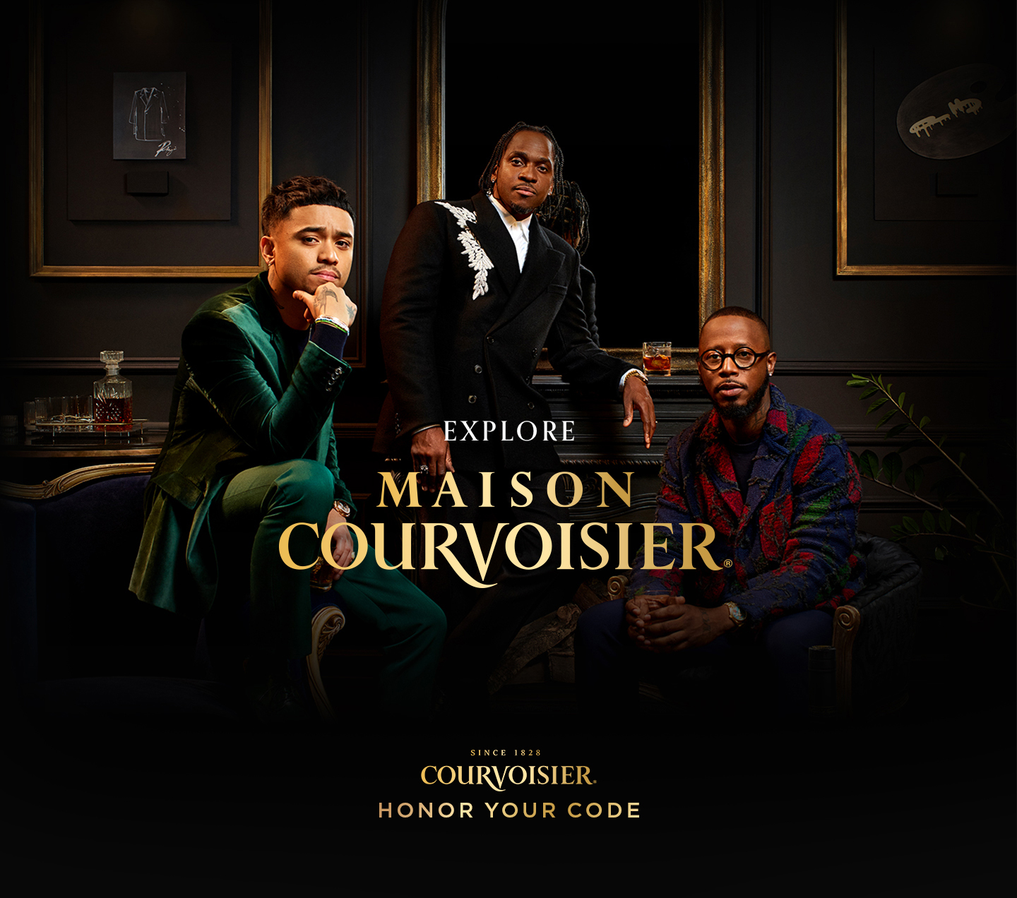 <span style="font-size:11.0pt"><span style="line-height:107%"><span style="font-family:&quot;Calibri&quot;,sans-serif">Courvoisier® Cognac Partners With Pusha T to Open Doors to “Maison Courvoisier”</span></span></span>