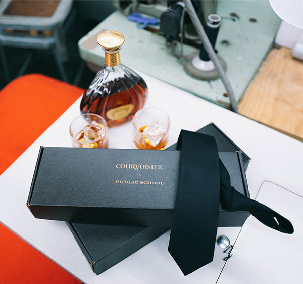 <p>Courvoisier® Cognac Partners with Fashion Label Public School to Launch Limited-Edition Mens Necktie in Time for the Holidays</p>
