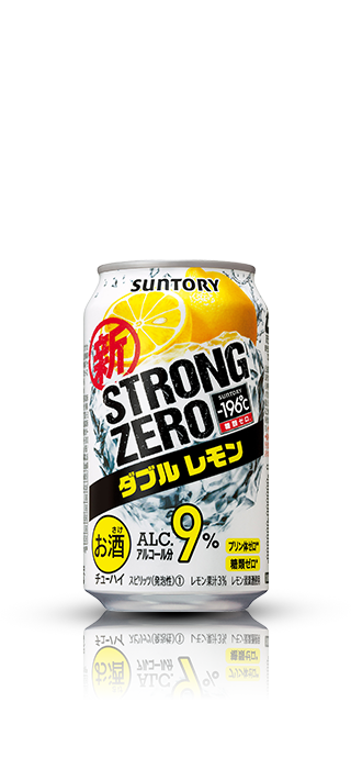 196 zero strong canned chu-hi beverage