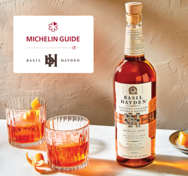 Basil Hayden Debuts as Official American Whiskey of the Michelin Guide US