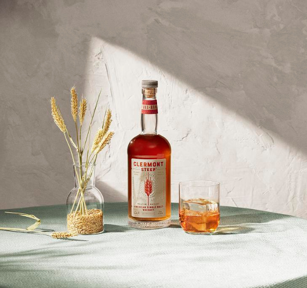 James B. Beam Distilling Co. Introduces Clermont Steep™ American Single Malt Whiskey