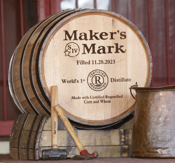 Maker’s Mark® Bourbon Advances its Pursuit of Flavor Through Nature With the Filling of its First Certified Regenified Barrel<br />
&nbsp;