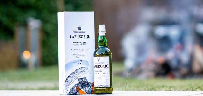 Laphroaig Limited Edition -Flasche und Verpackung