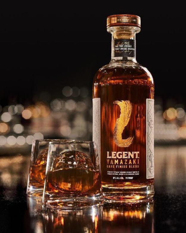 Legend Flasche und Gläser